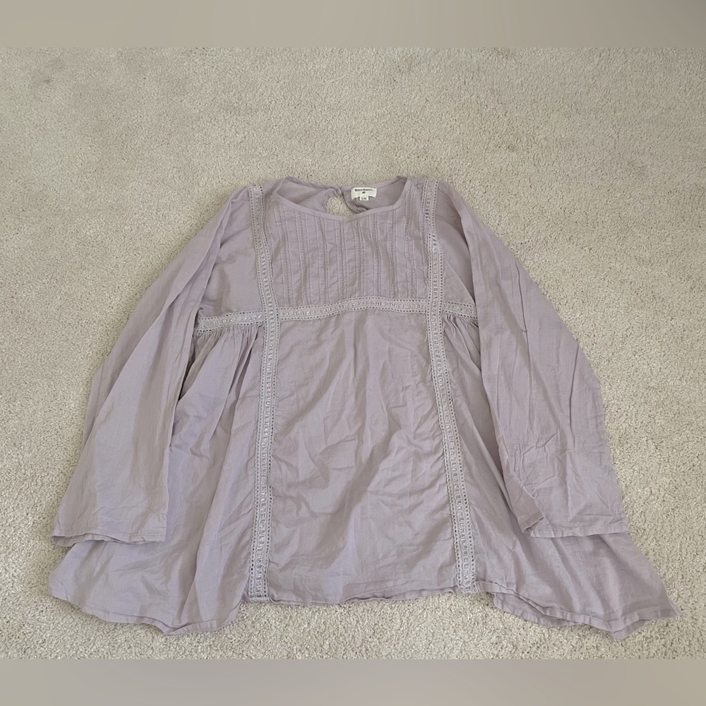 Light, airy lavender tunic from World Market